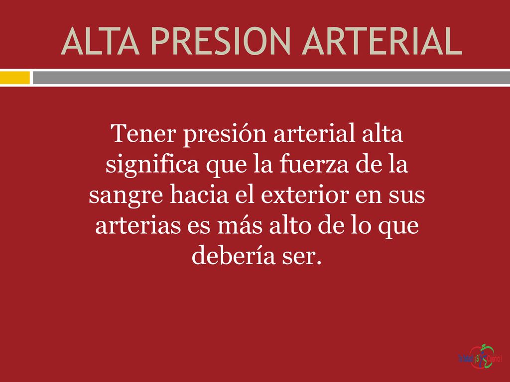 Solo mi presión sistólica es alta